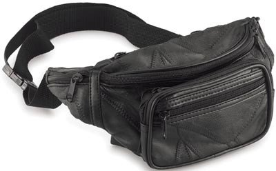 Leather Fanny Pack - Waist Bag