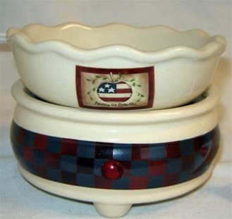 America The Beautiful Candle Warmer