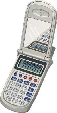 Cell Phone Shaped Calculator