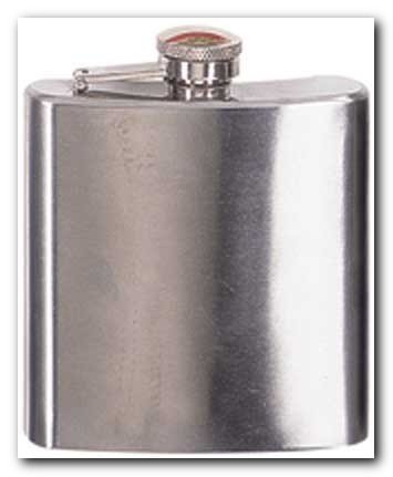 6 Oz Stainless Steel Hip Flask