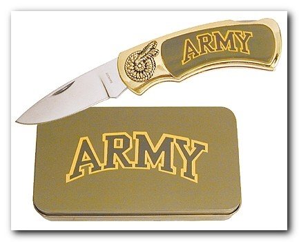 Army Knife in Metal Tin