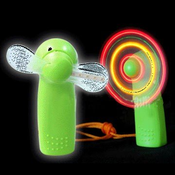 Hand Held Fan - Lights Up!