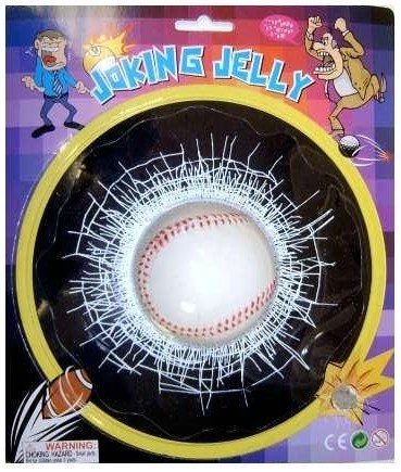 BaseBall Joking Jelly 3D Window Decal
