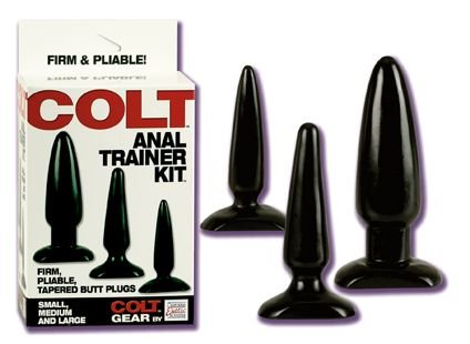 COLT Anal Trainer Butt Plug Kit