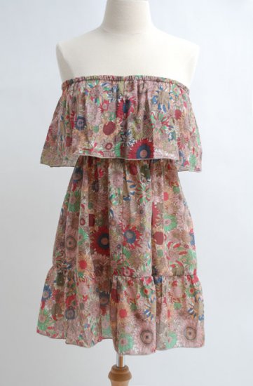 Flower Tube Dress
