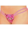 Thong with kitty design
