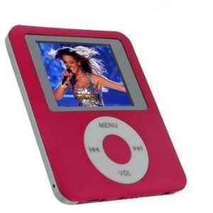 Visual Land 1gb Personal Media Mp4 Player (pink)
