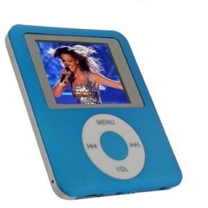 Visual Land 1gb Personal Media Mp4 Player (blue)