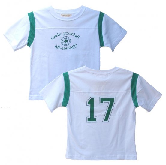 Irish Tee Gaelic Football All Ireland 17 (Child szs. 2T, 4T, 6)