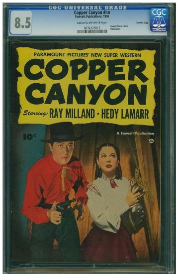 Copper Canyon #nn (CGC 8.5) HIGHEST GRADED FAWCETT COMIC