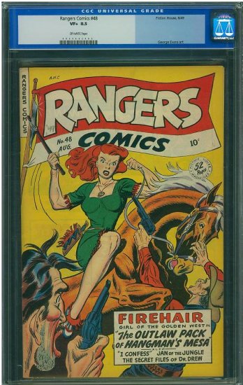 Rangers Comics #48 (CGC 8.5) 4TH HIGHEST GRADED