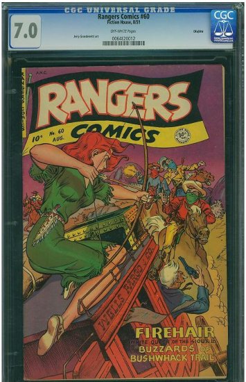 Rangers Comics #60 (CGC 7.0) HIGHEST GRADED