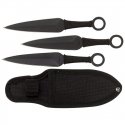 Maxam 3pc 6-1/2" Throwing Knives in Nylon Sheath