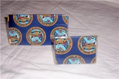 US Army Checkbook Cover Set
