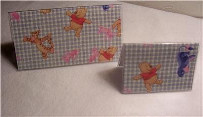 Winnie the Pooh Checkbook Cover Set