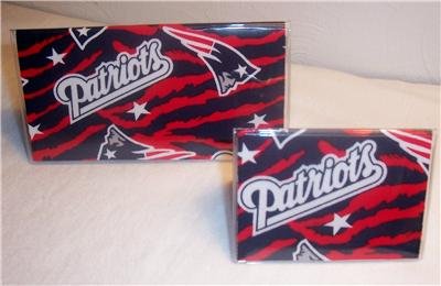 New England Patriots Checkbook Cover Set