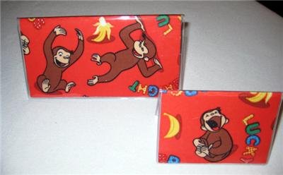 Curious George Checkbook Cover Set
