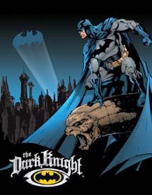 Batman The Dark Knight Tin Sign #1356