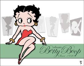 Betty Boop Classic Tin Sign #1476