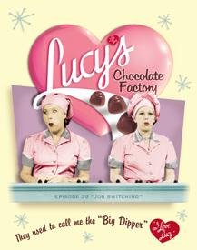 Love Lucy Show Chocolate Factory Tin Sign #1043