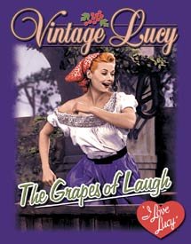 Love Lucy Show Grapes Of Laugh Tin Sign #1379