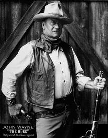 John Wayne The Duke Movie Tin Sign #1186