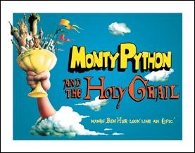 Monty Python Holy Grail Tin Sign #1211