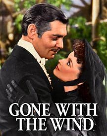 Gone With The Wind Rhett And Scarlett Tin Sign #1348