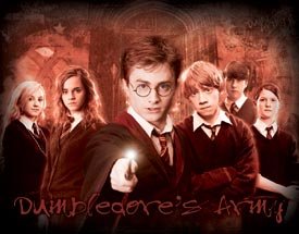 Harry Potter Movie Dumbledore's Army Tin Sign #1403