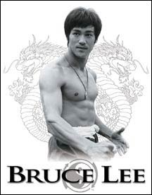 Bruce Lee Movie Ying Yang Tin Sign #1343