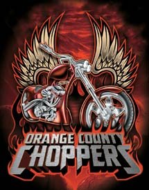 OCC Orange County Choppers Motorcycle Tin Sign #1475