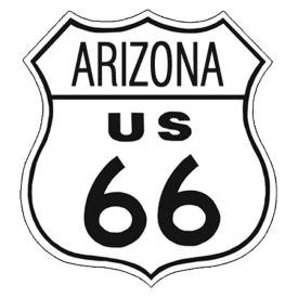 Route 66 Arizona Tin Sign #169