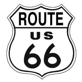 Route 66 Shield Tin Sign #679