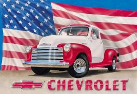 General Motors Chevy Truck Tin Sign #704