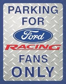 Ford Car Parking Tin Sign #1062
