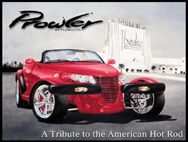 Plymouth Prowler Car Tin Sign #908