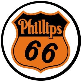 Phillips 66 Round Tin Sign #794