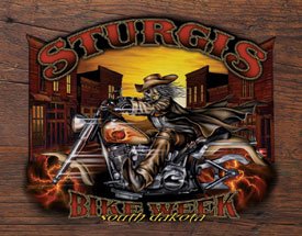 Sturgis Bike Rally Motorcycle Tin Sign #1398