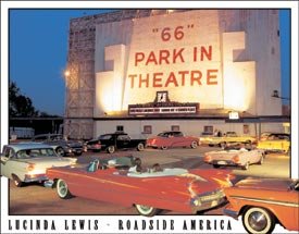 Route 66 Drive In Tin Sign #1477