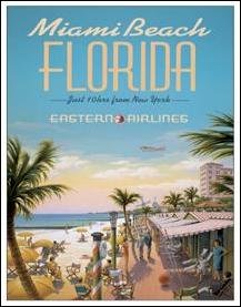 Miami Beach Tin Sign #1162