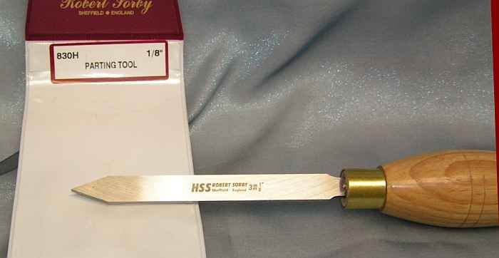 Sorby 1.8th " Standard Parting Tools Woodturning 830H