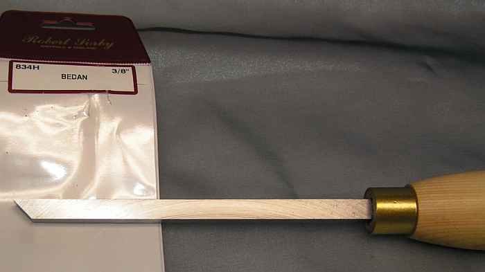 Sorby 3.8" Bedan Parting Tools Woodturning 834H