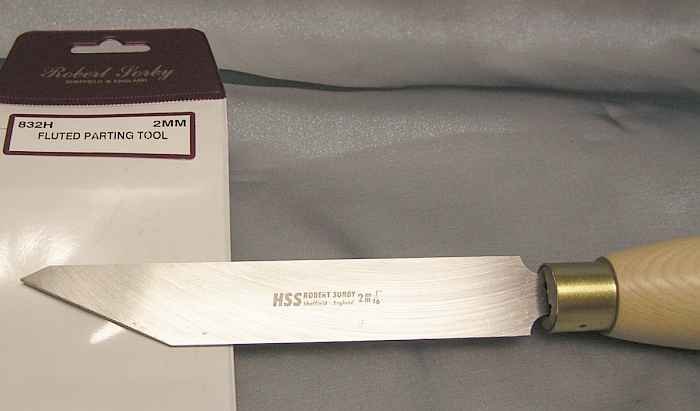 Sorby 1.16" Fluted Parting Tools Woodturning 832H