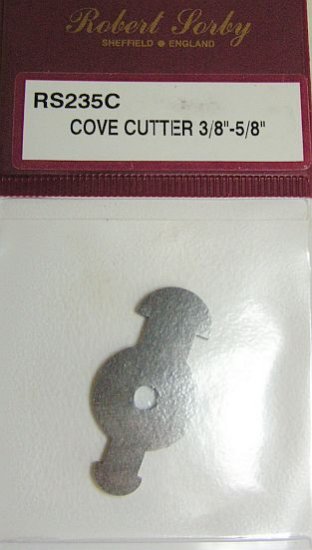 Sorby Cove Cutters 3.8 - 5.8 Woodturning Tools RS235C