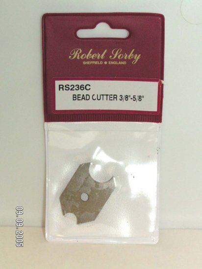 Sorby 3.8 - 5.8" Bead Cutters Woodturning Tools RS236C
