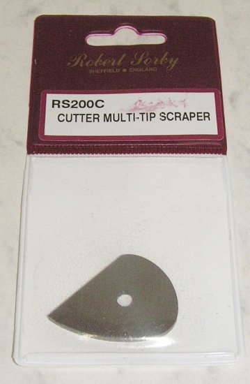 SORBY Medium Teardrop Scraper Cutter Wood Turning RS200C