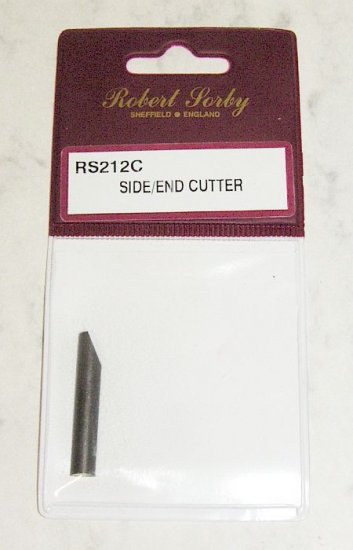 SORBY NEW Side End Cut Swivel Tips Woodturning RS212C