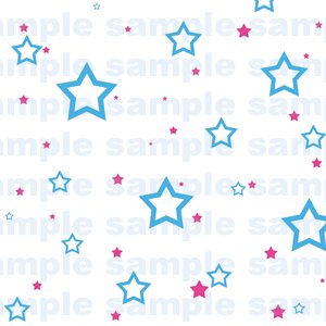 Miffle Stars - 12x12 - Pink and Blue