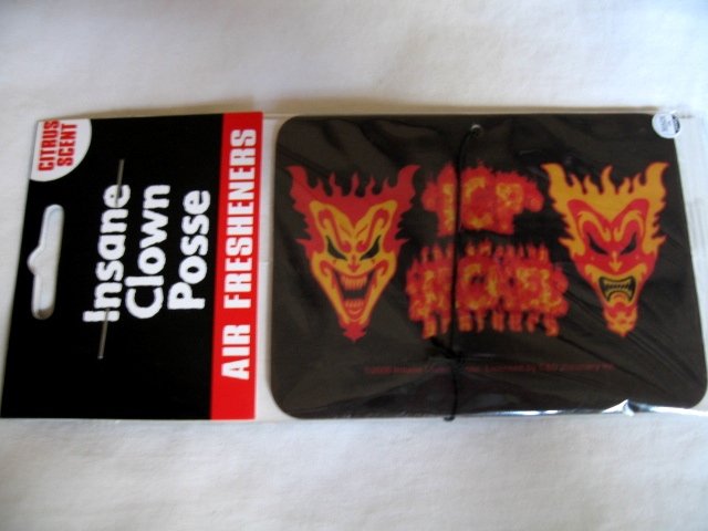 ICP Insane Clown Posse Air Freshener Flames Juggalo Punk Hatchetman