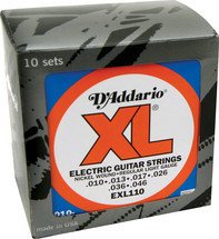 EXL110 Regular Light Gauge Electric Guitar Strings ProPack